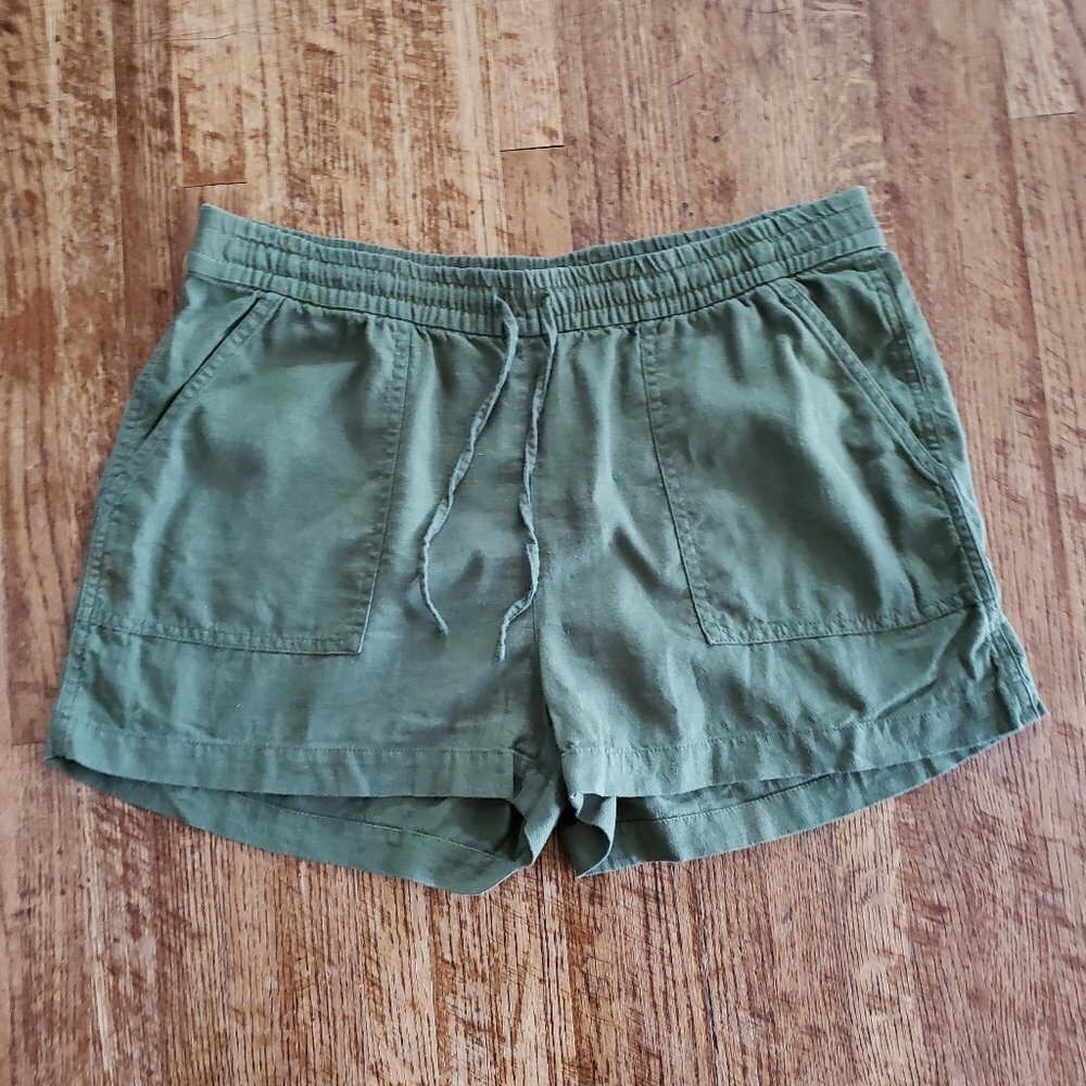 J Crew Linen Blend Shorts